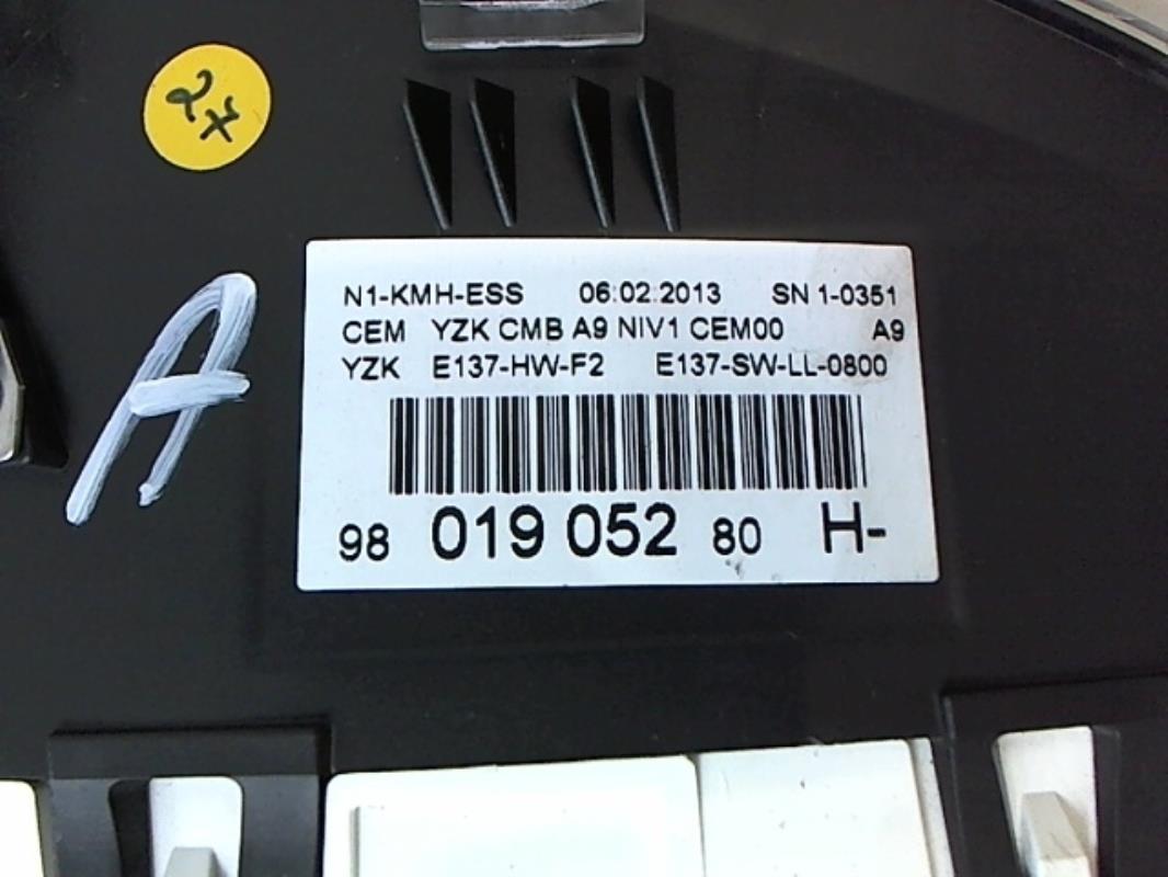 Image Compteur - PEUGEOT 208 1