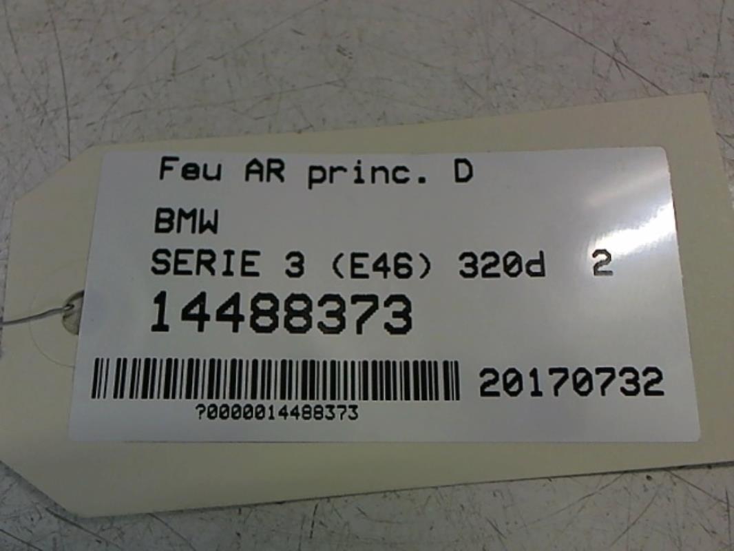 Image Feu arriere principal droit (feux) - BMW SERIE 3 E46