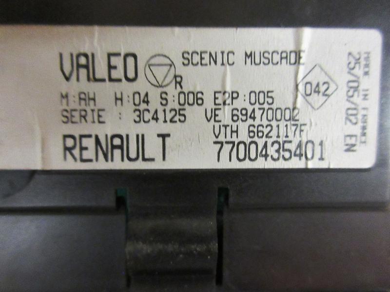 Commande chauffage RENAULT SCENIC 1 PHASE 2 Diesel - 1