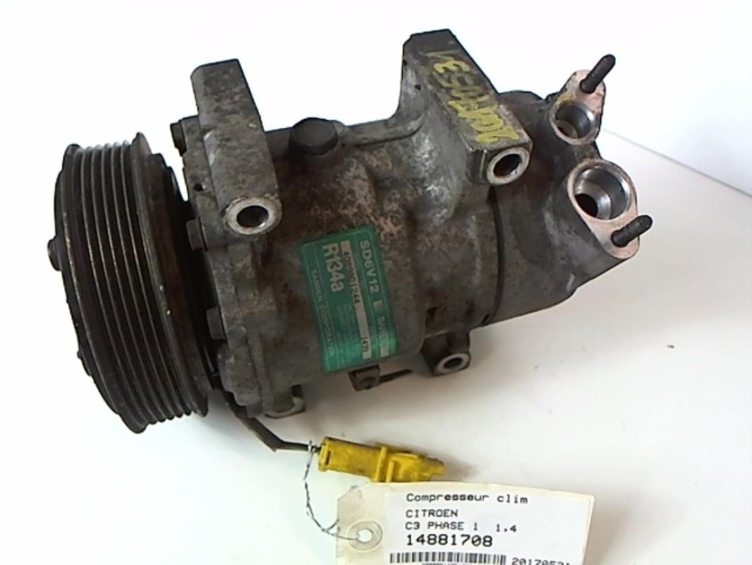 Compresseur clim CITROEN C3 1 PHASE 1 Diesel - 1