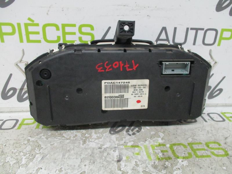 Compteur RENAULT MEGANE 2 PHASE 1 Diesel - 1