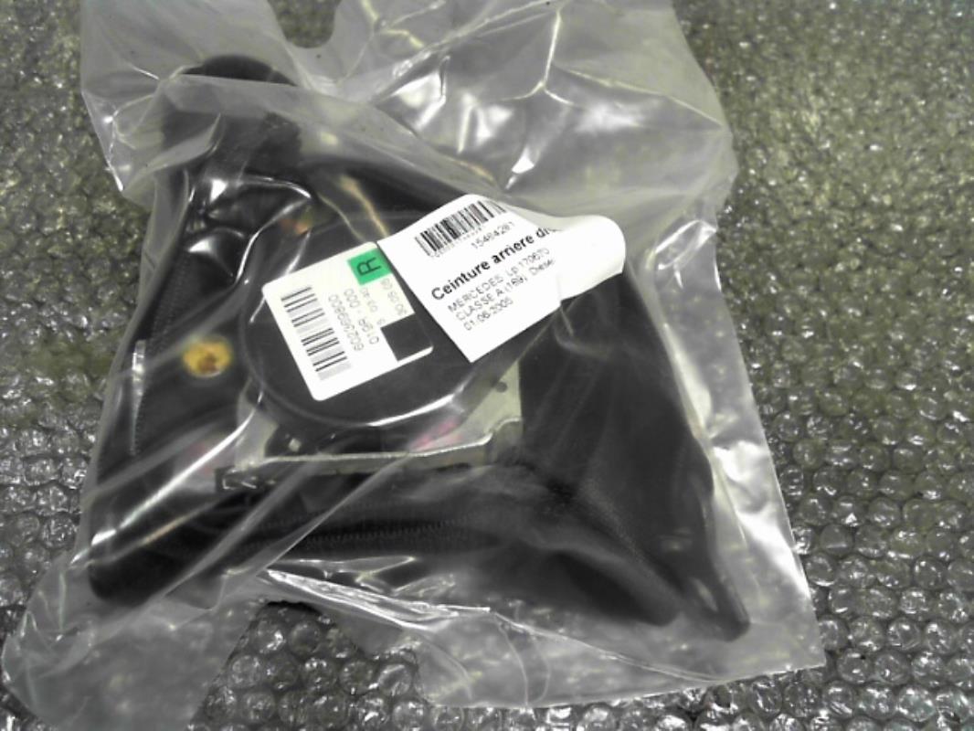 Cintura di sicurezza posteriore destra MERCEDES CLASSE A 169 PHASE 1 Diésel - 1