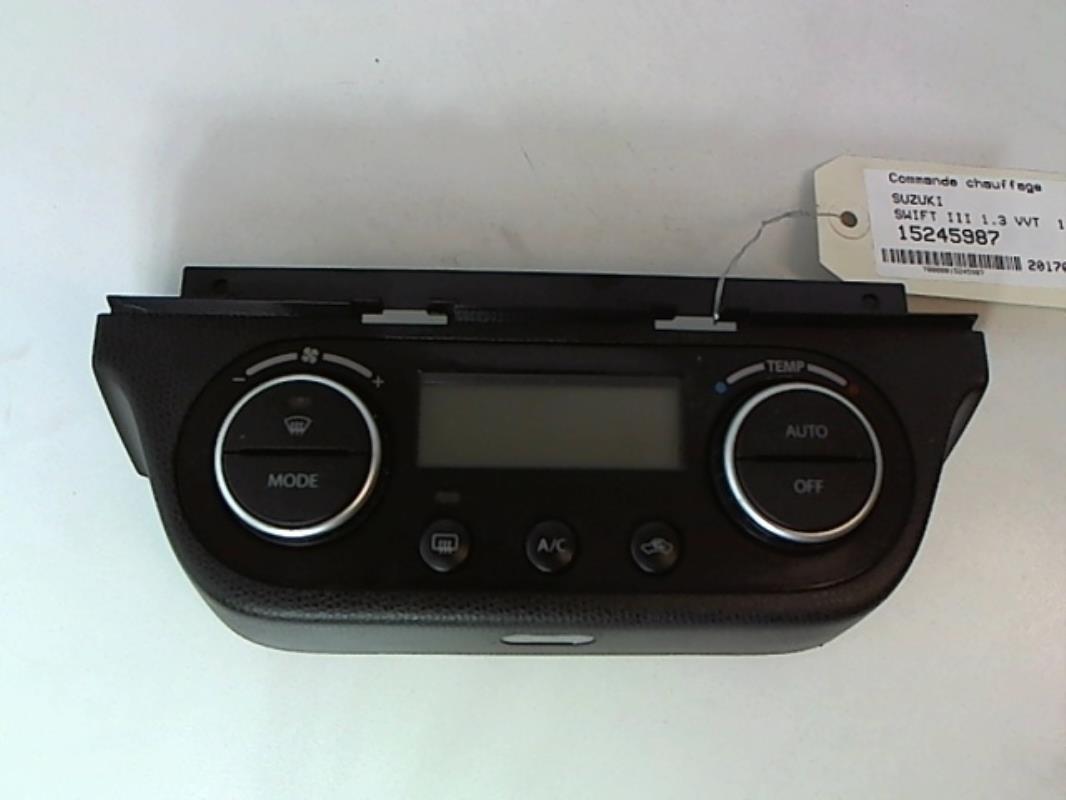 Image Commande chauffage - SUZUKI SWIFT 3
