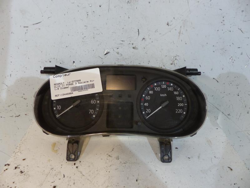 Compteur RENAULT CLIO 2 PHASE 2 Diesel - 1