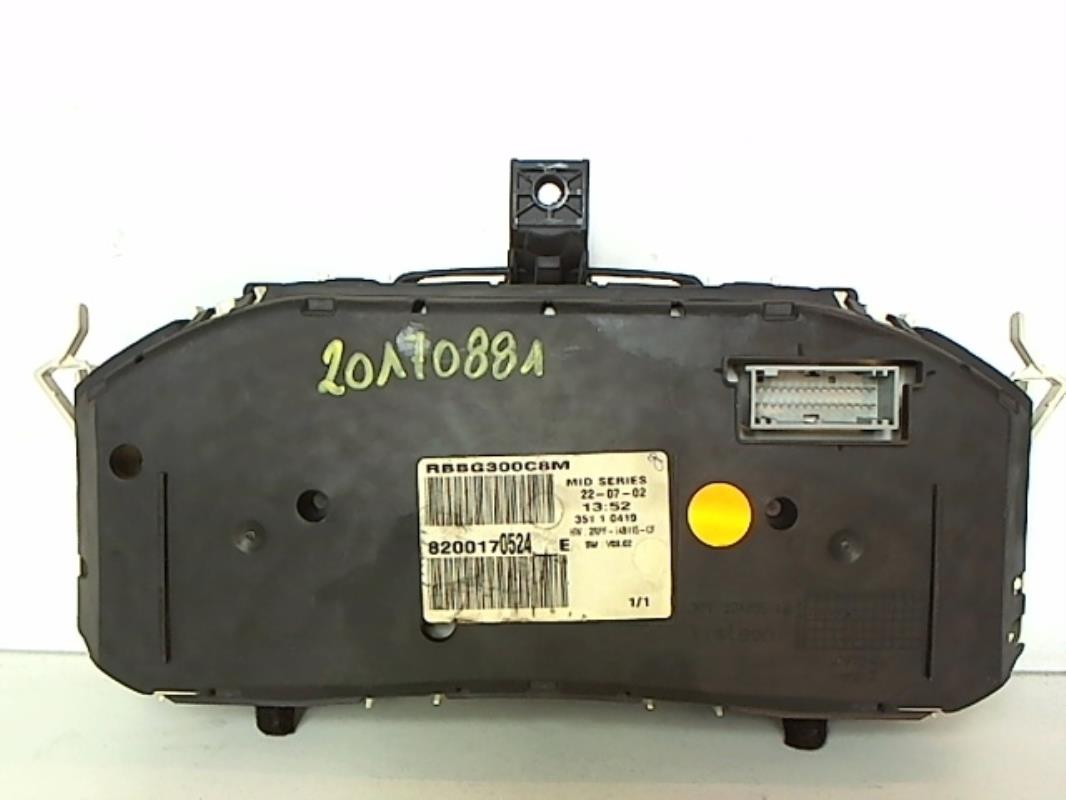 Image Compteur - RENAULT MEGANE 2