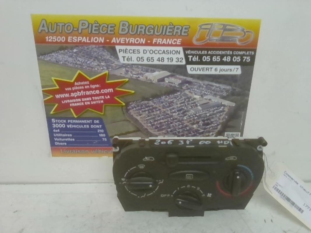 Commande chauffage PEUGEOT 206 Diesel - 1