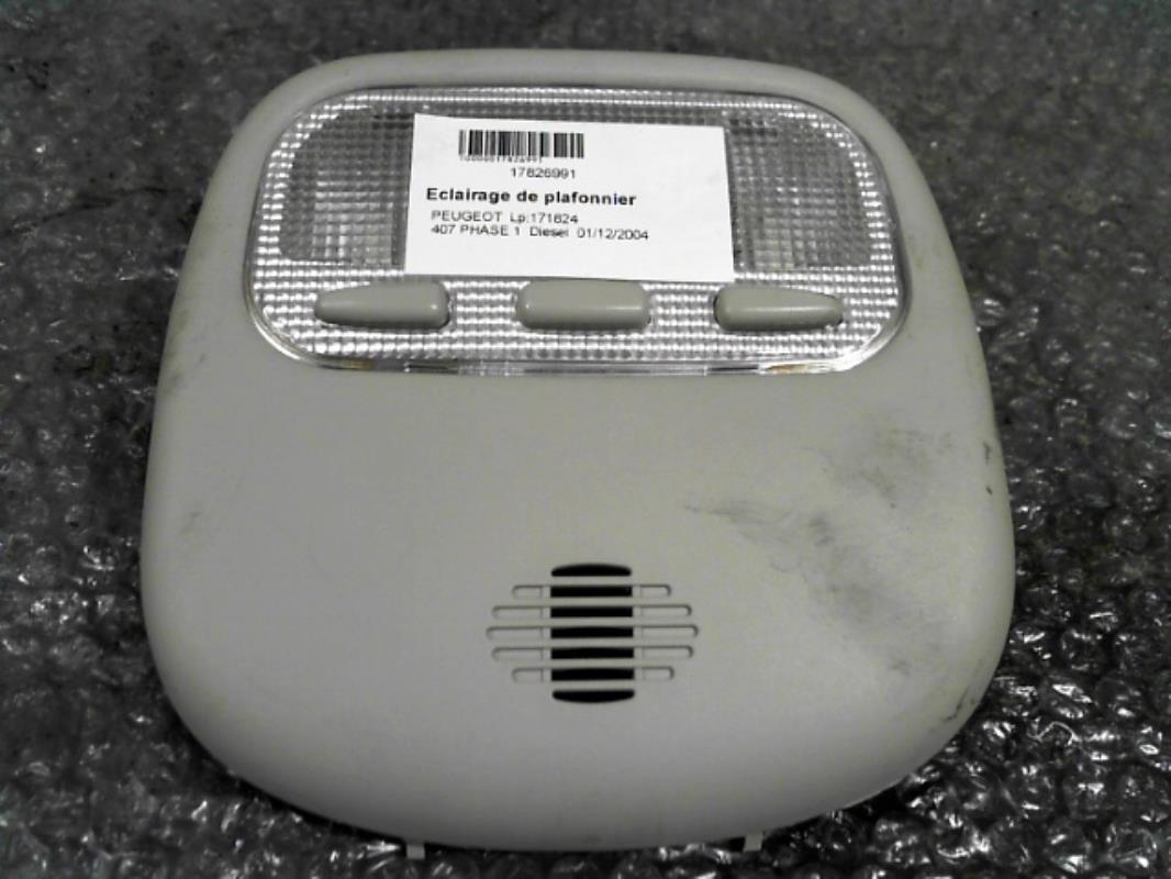 Eclairage de plafonnier PEUGEOT 407 PHASE 1 Diesel - 1