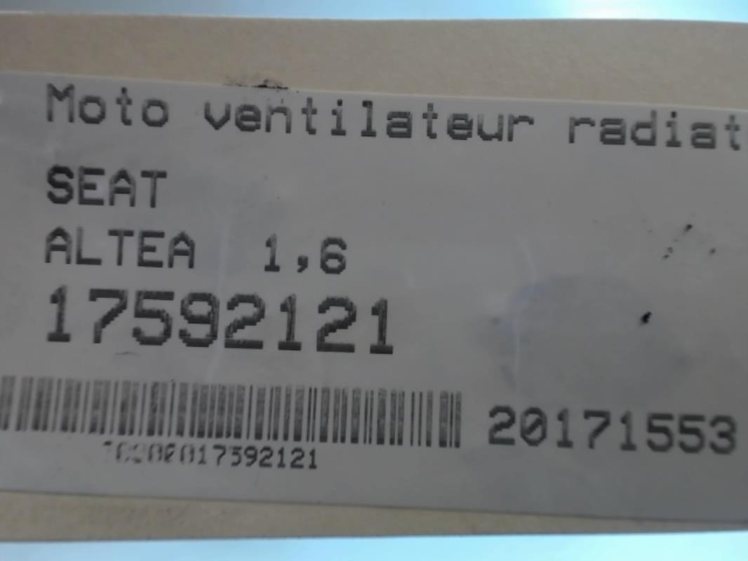 Image Moto ventilateur radiateur - SEAT ALTEA