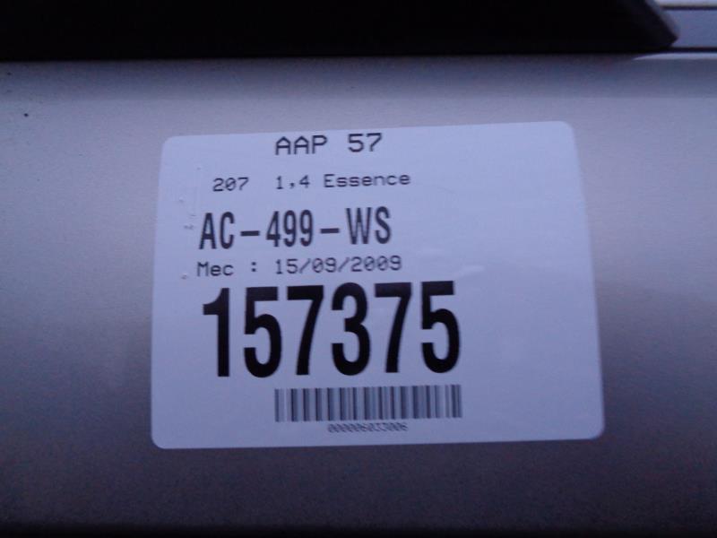 Demarreur PEUGEOT 207 PHASE 1 BREAK Essence - 1