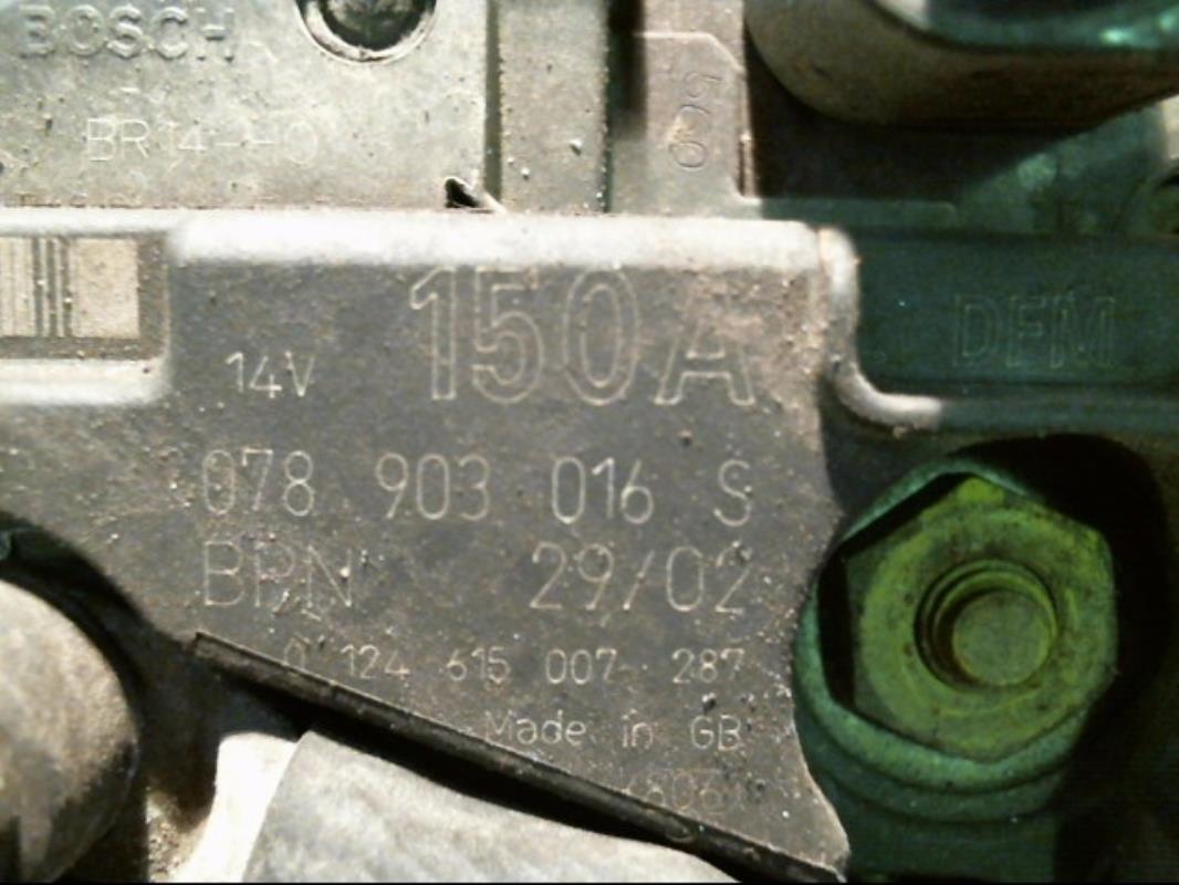 Alternateur AUDI A4 2 AVANT PHASE 1 BREAK Essence - 1