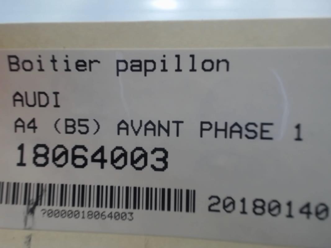 Image Boitier papillon - AUDI A4 1