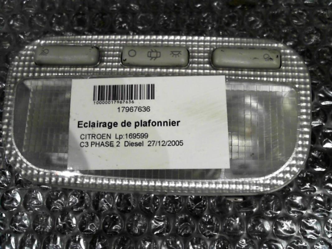 Luce di cortesia CITROEN C3 1 PHASE 1 Diésel - 1