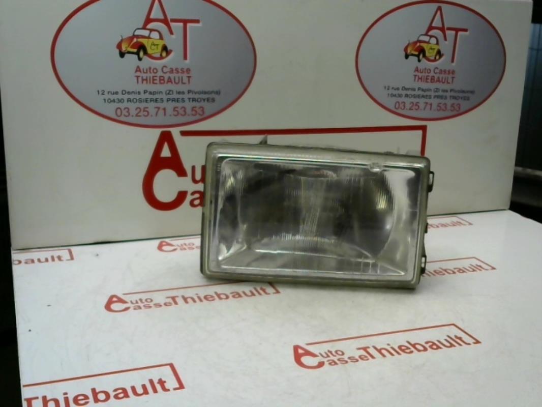 Gruppo ottico anteriore principale sinistro (luci)(faro) RENAULT R11  - 1