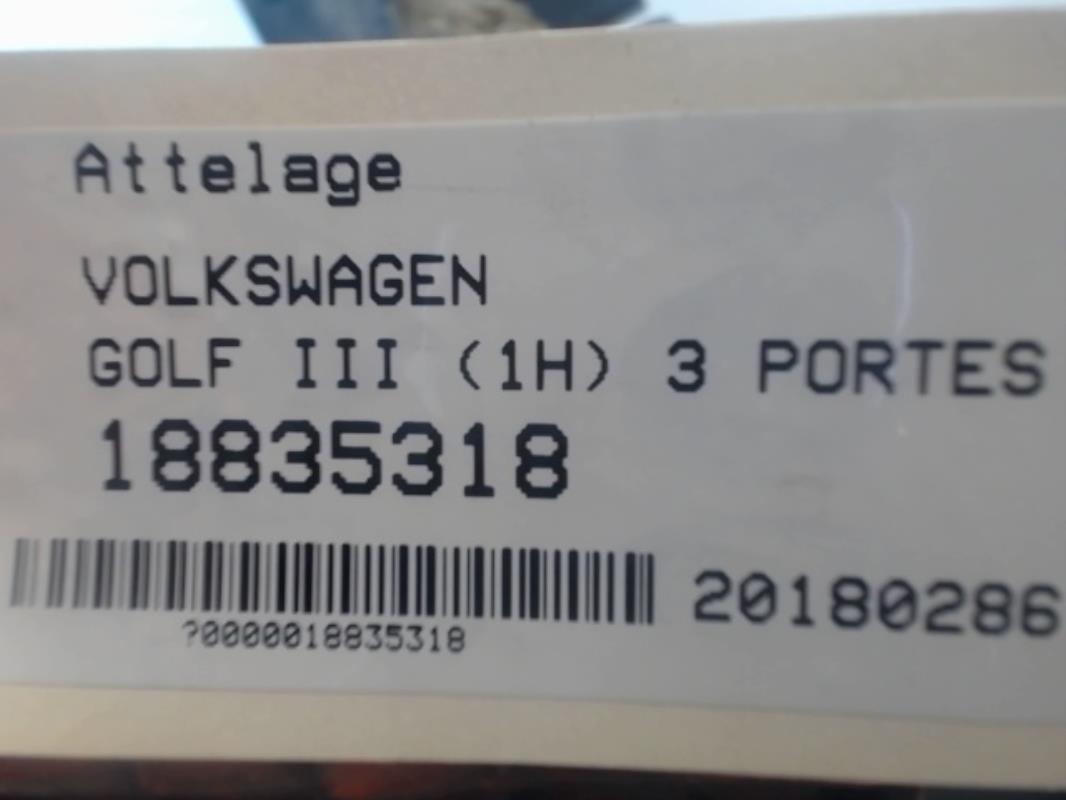 Image Attelage (boule de remorquage) - VOLKSWAGEN GOLF 3