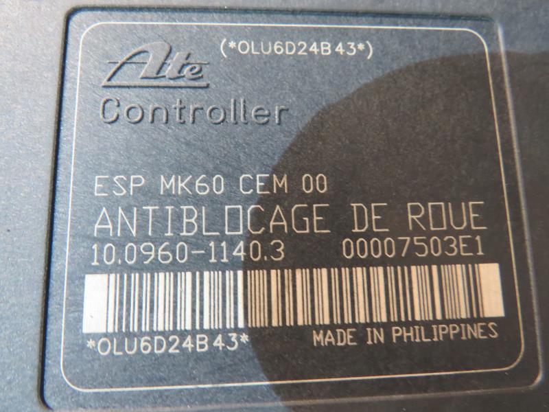 Blocco ABS (antibloccaggio freni) CITROEN C5 1 PHASE 2 Diésel - 1