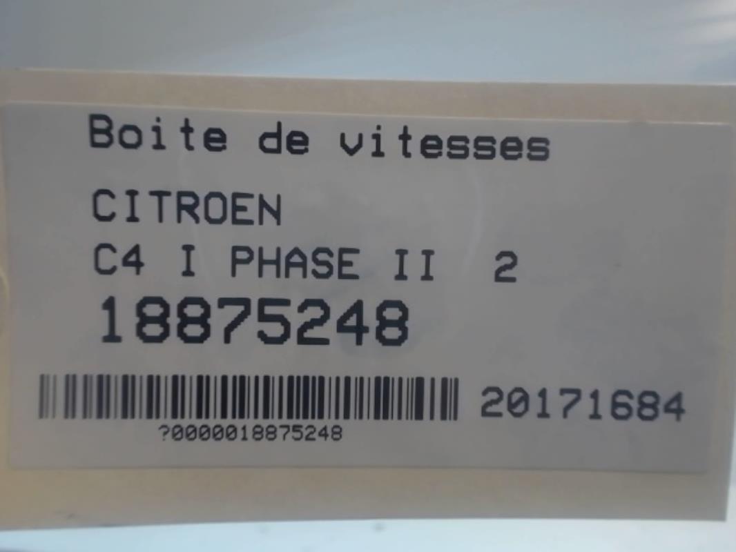 Image Boite de vitesses - CITROEN C4 1