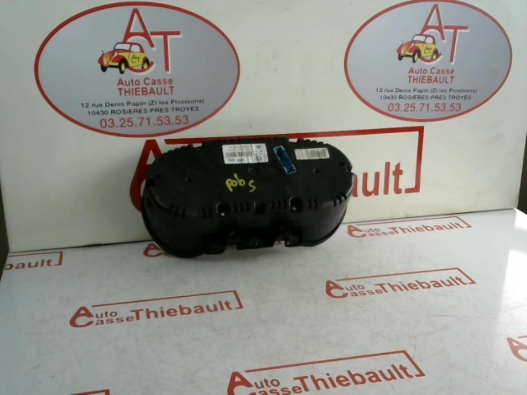 Compteur VOLKSWAGEN POLO 5 PHASE 1  - 1