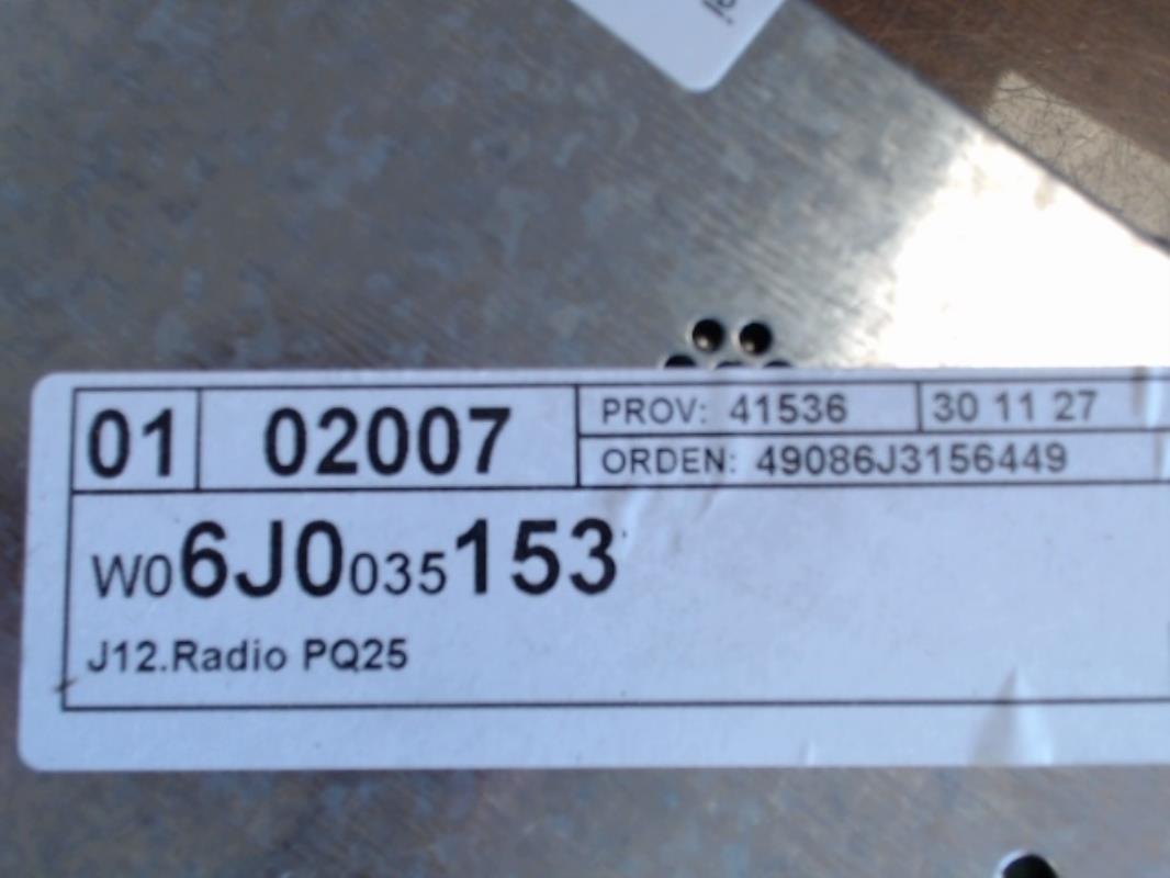 Autoradio originale SEAT IBIZA 4 PHASE 1 Diésel - 1