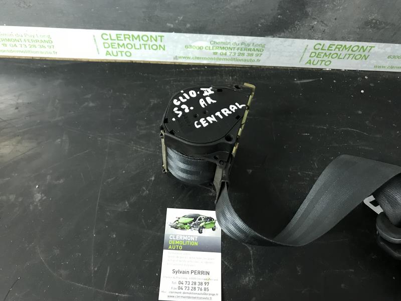 Ceinture arriere centrale RENAULT CLIO 2 PHASE 2  - 1