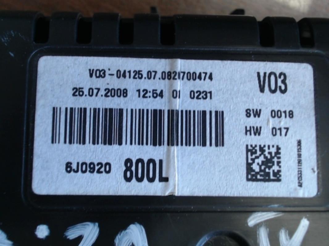 Compteur SEAT IBIZA 4 PHASE 1 Diesel - 1