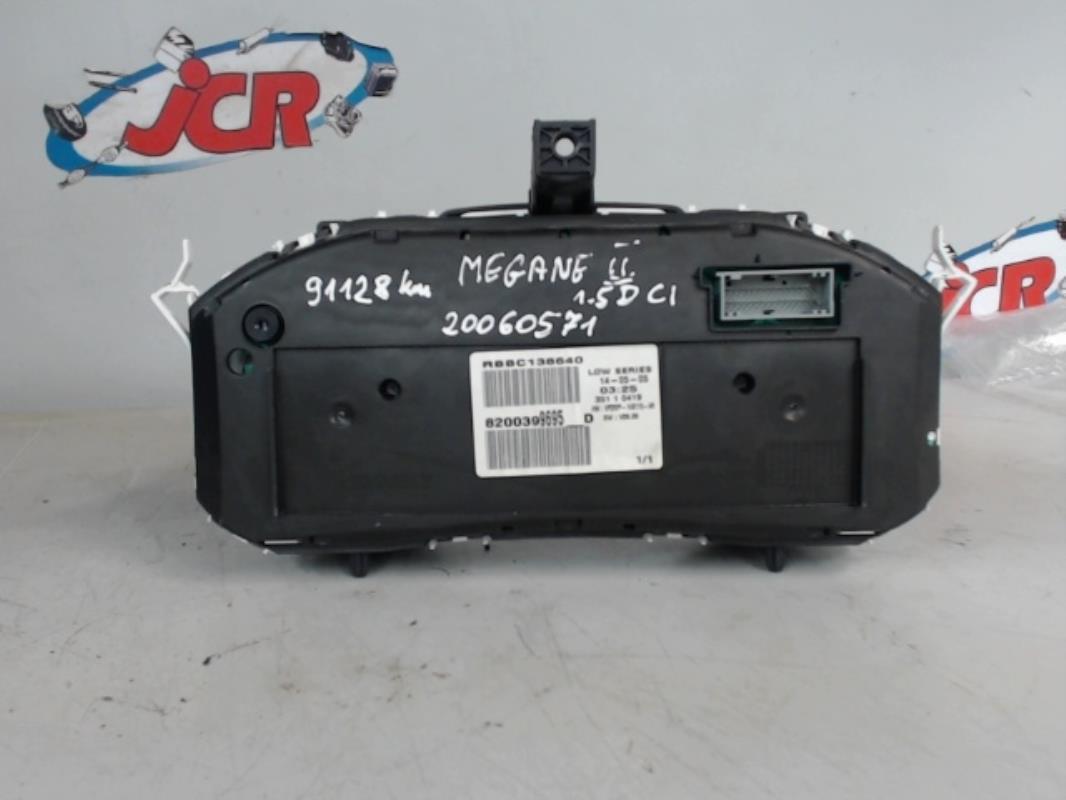 Compteur RENAULT MEGANE 2 PHASE 1 Diesel - 1