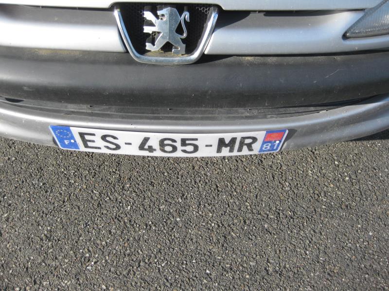 Eclairage de plafonnier PEUGEOT 206 PHASE 1 Diesel - 1