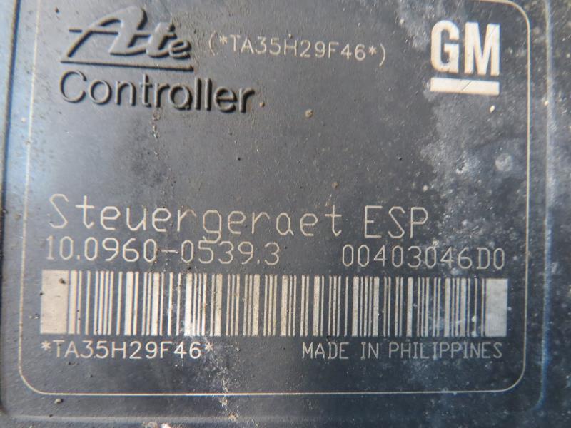 Blocco ABS (antibloccaggio freni) OPEL ASTRA H GTC PHASE 1 Diésel - 1
