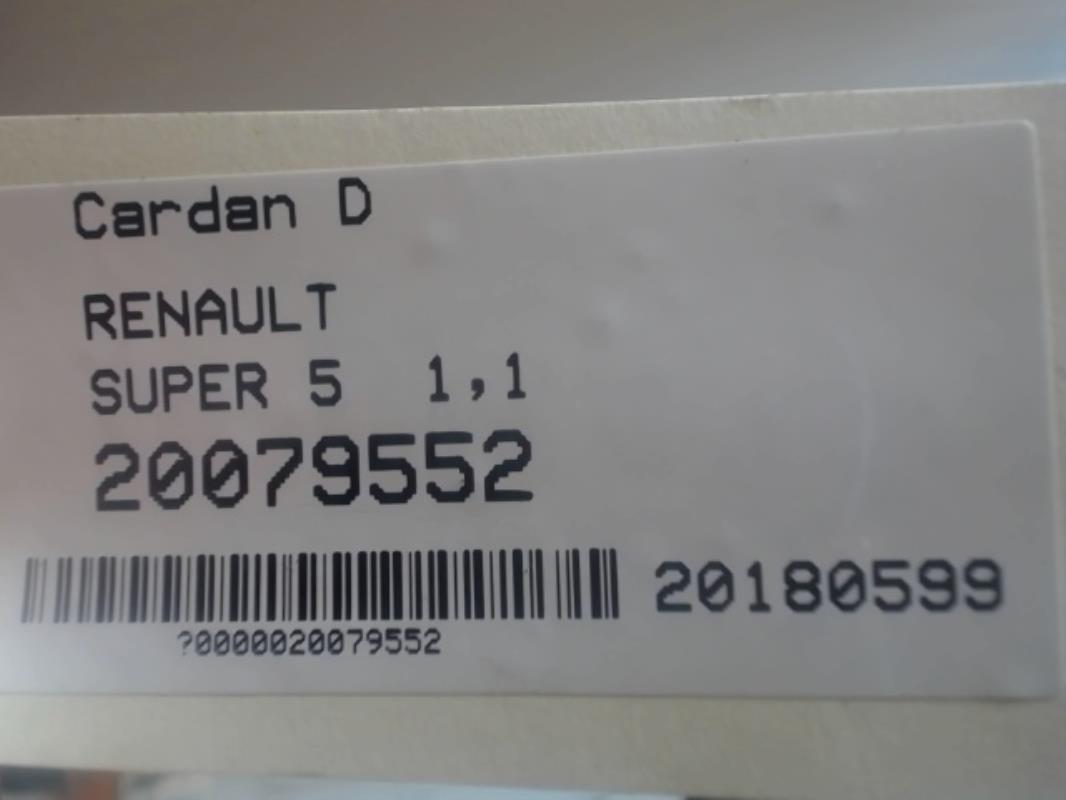 Image Cardan droit (transmission) - RENAULT SUPER 5