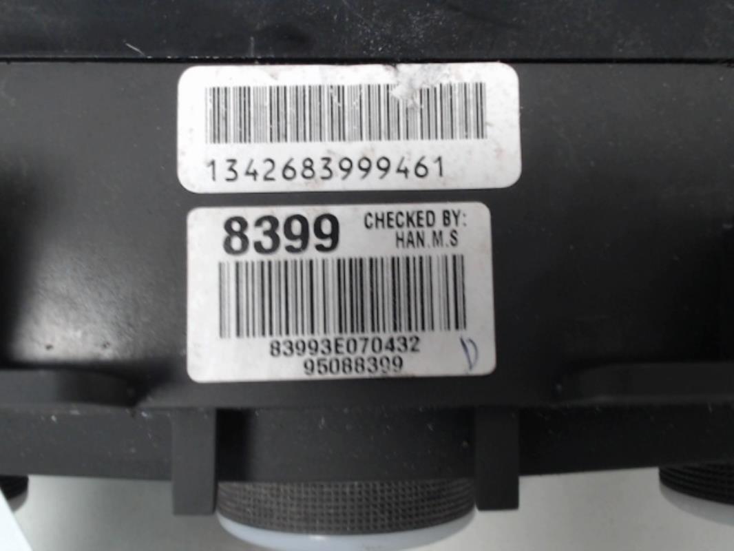 Commande chauffage CHEVROLET SPARK PHASE 2 Essence - 1