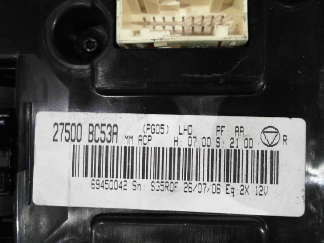 Commande chauffage NISSAN MICRA 3 PHASE 2 Essence - 1
