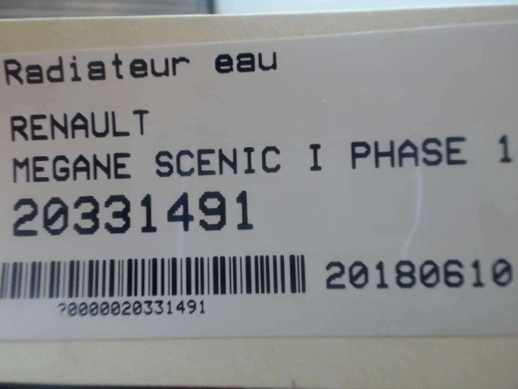 Image Radiateur eau - RENAULT SCENIC 1