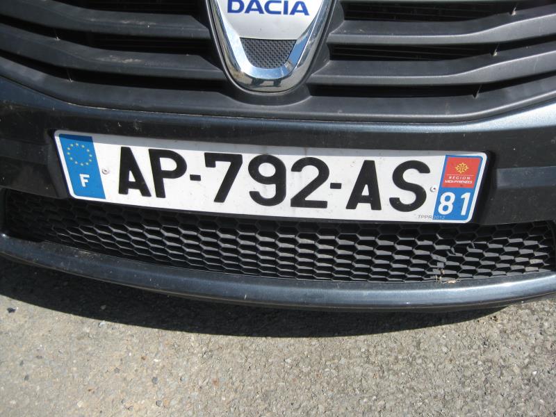 Eclairage de plafonnier DACIA SANDERO 1 GPL - 1