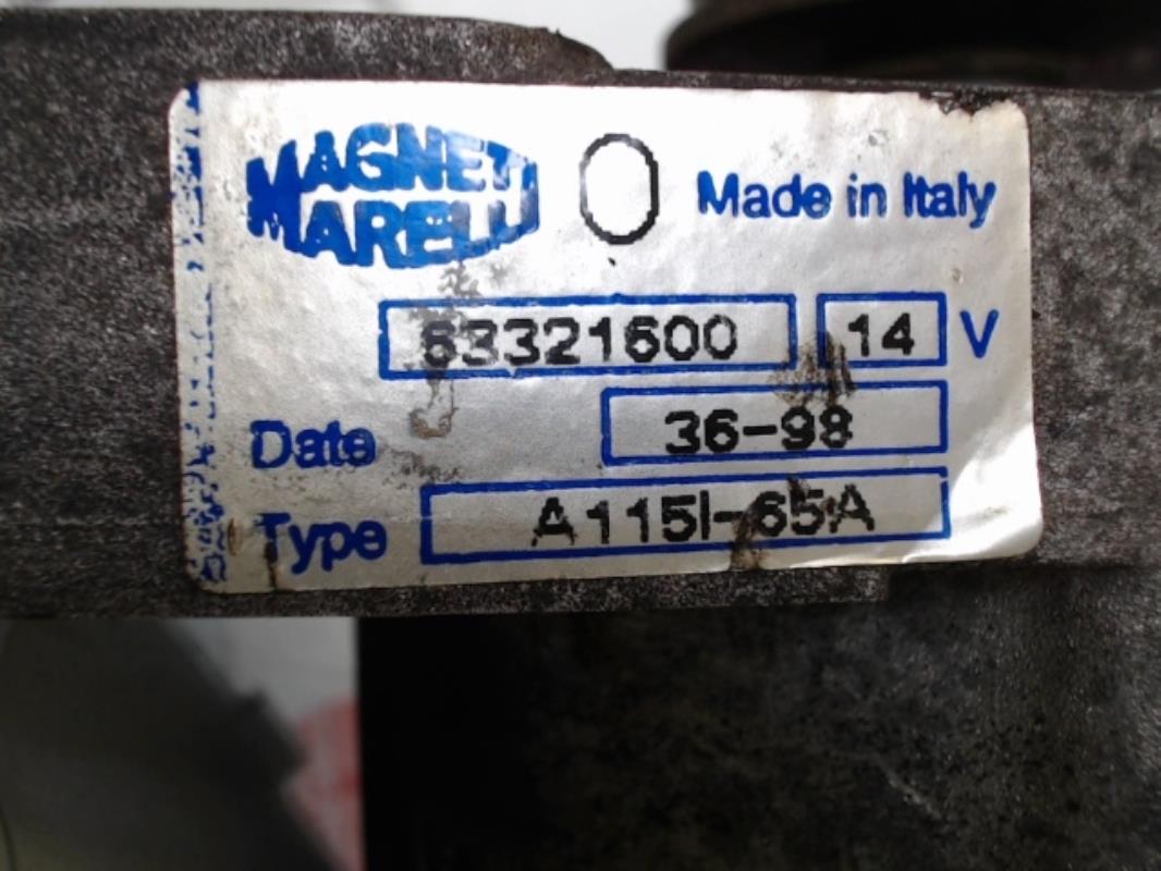 Alternatore FIAT PUNTO 1 PHASE 1 Gasolina - 1