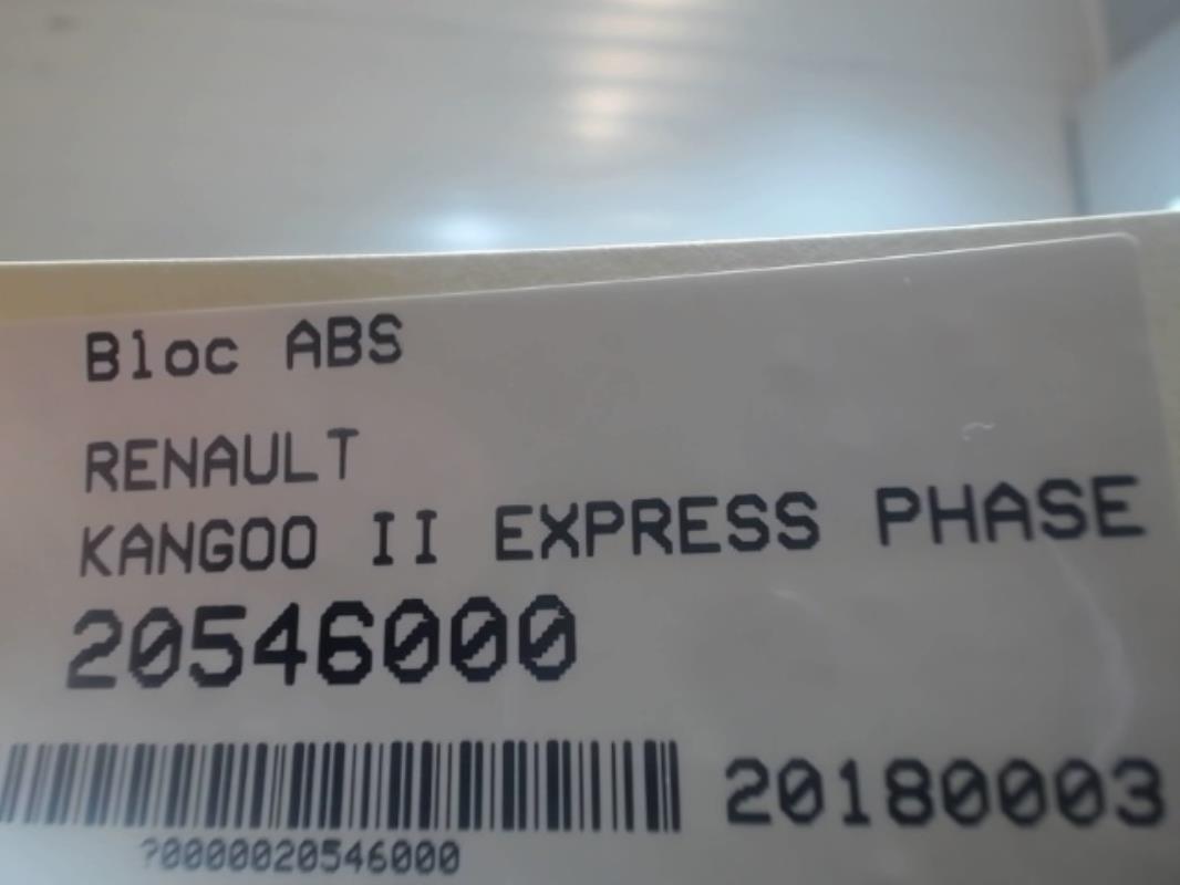 Image Bloc ABS (freins anti-blocage) - RENAULT KANGOO 2