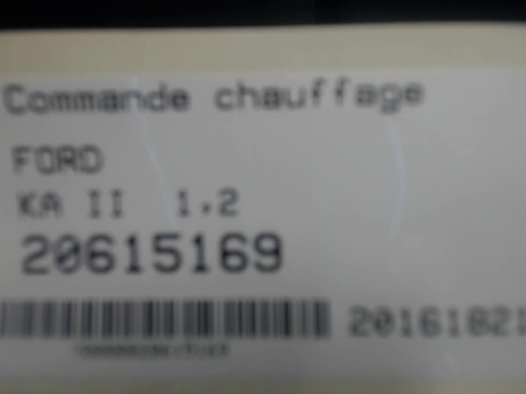 Image Commande chauffage - FORD KA 2