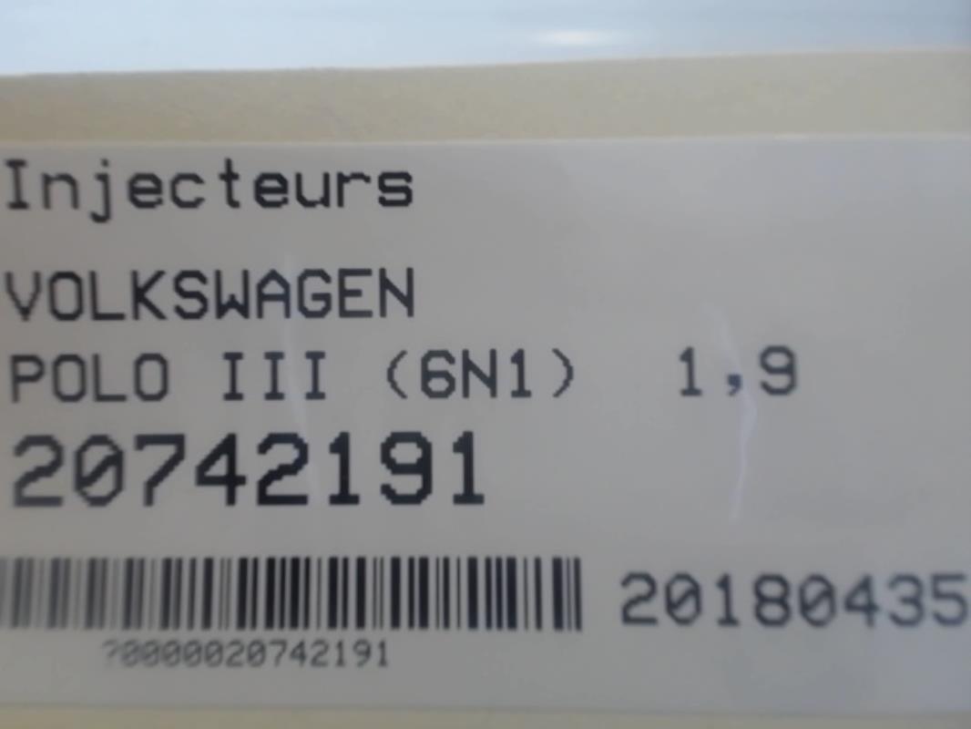 Injecteurs VOLKSWAGEN POLO 3 PHASE 1 Diesel - 1