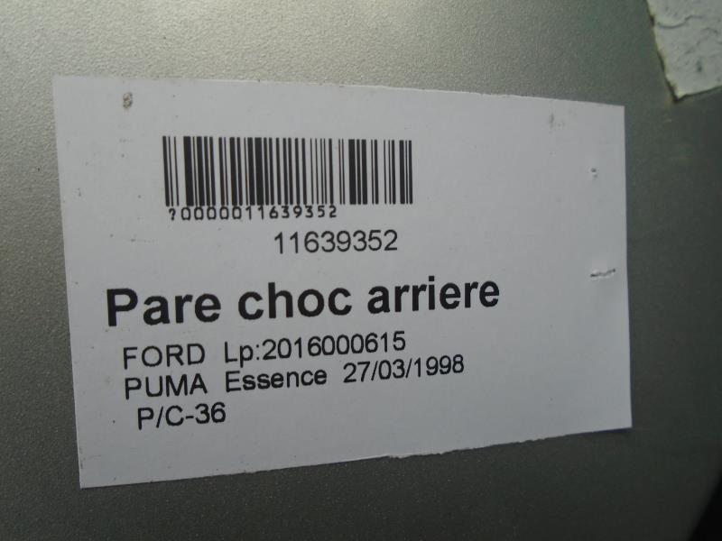 Pare choc arriere FORD PUMA COUPE Essence - 1
