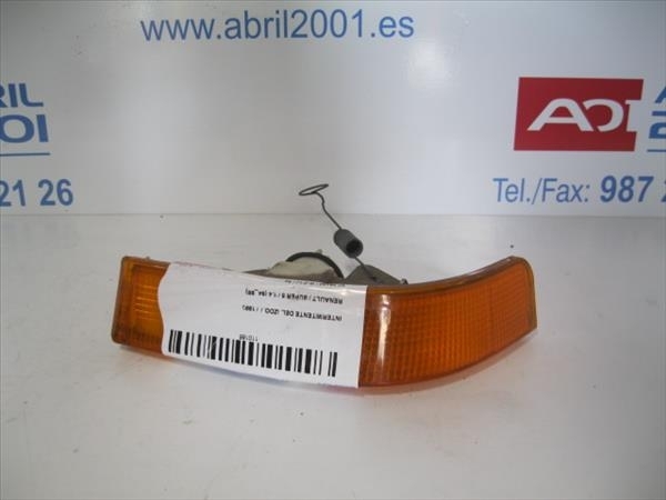 Ripetitore lampeggiante anteriore sinistro (Luci) Renault SUPER 5 (B/C40_)  - 1