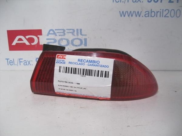Fanale posteriore principale destro (luci) Alfa Romeo 156 (116) 2.4 JTD Distinctive  - 1