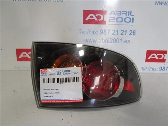 Feu arriere principal gauche (feux) Mazda 3 Sedán (BK) 1.6  - 1
