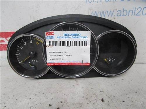 Compteur Renault Fluence 1.5 dCi  - 1