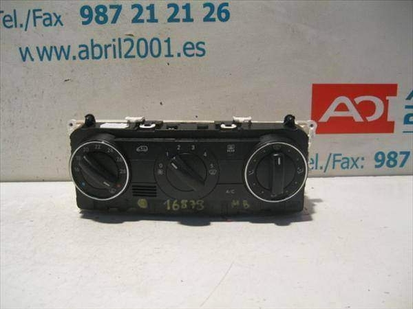 Commande chauffage Mercedes-Benz Clase A (BM 169) 2.0 A 180 CDI  - 1