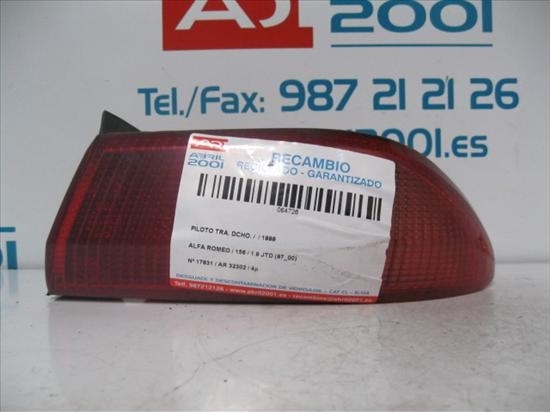Fanale posteriore principale destro (luci) Alfa Romeo 156 (116) 1.9 JTD Progression  - 1