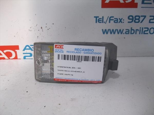 Ripetitore lampeggiante anteriore sinistro (Luci) Toyota RAV4 (A2) 2.0 D-4D 4WD  - 1