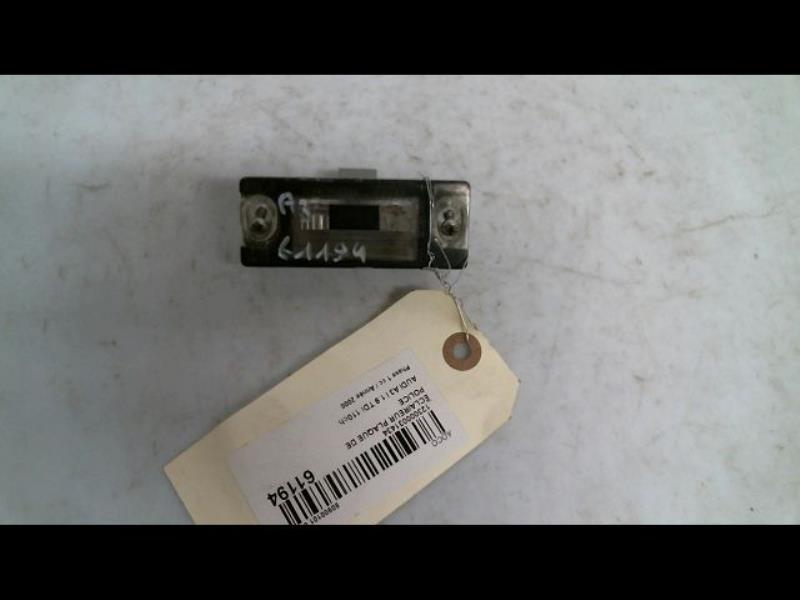 Eclairage de plaque AUDI A3 1 8L Diesel - 1