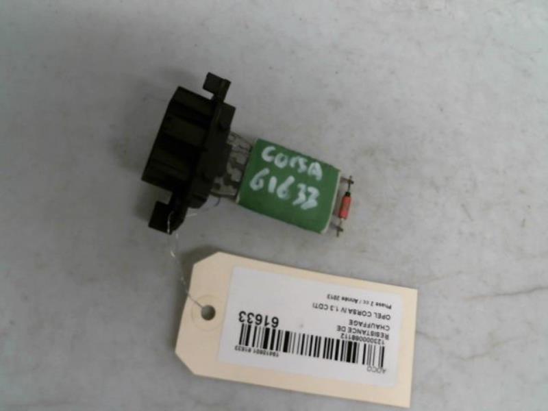 Resistance chauffage OPEL CORSA 4 D Diesel - 1