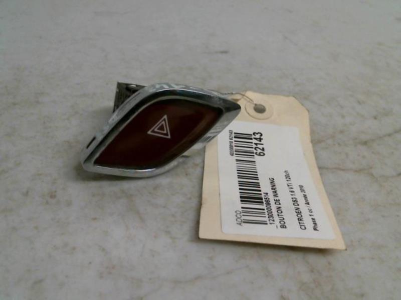 Bouton de warning CITROEN DS3 1 Essence - 1