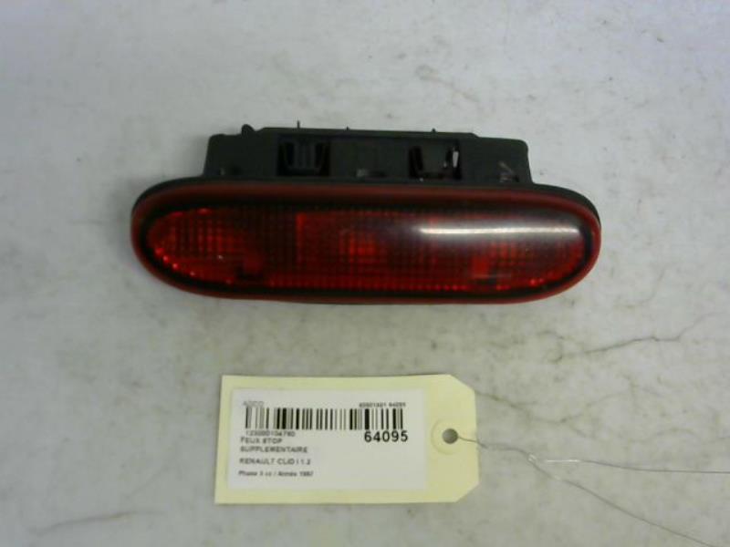 Feu arriere stop central RENAULT CLIO 1 Essence - 1