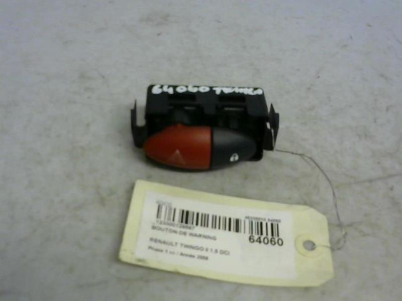 Bouton de warning RENAULT TWINGO 2 Diesel - 1