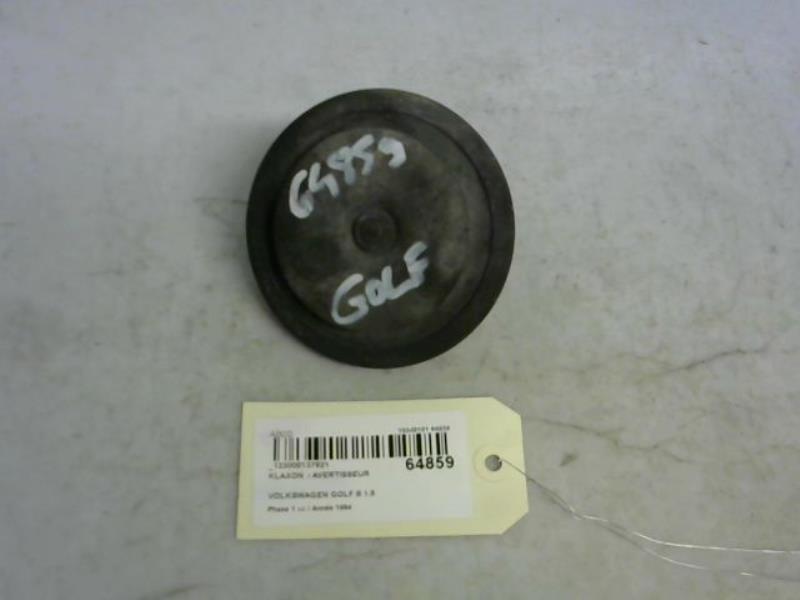 Avertisseur/Klaxon VOLKSWAGEN GOLF 3 Diesel - 1